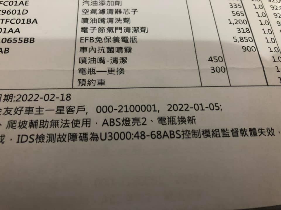 五年保固剛過，我的Kuga剎車系統就出包