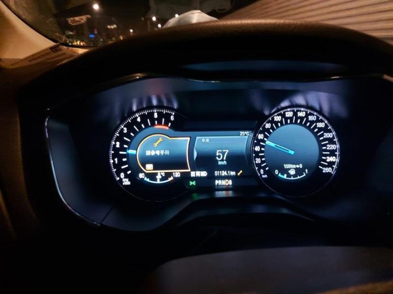  mondeo tdci ,在高速行駛的時候會亮燈
