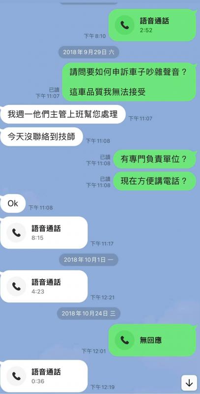 前陣子接到很火電話…就順便把往事寫一遍  忠孝九和打來說：查上次記錄跑去中太保養，近期你車也該保養了